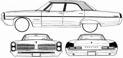 Pontiac Ventura 4-Door Sedan (1966)