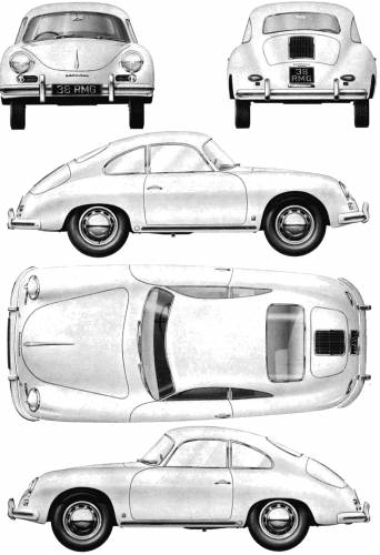Porsche 356A 1600 (1958)