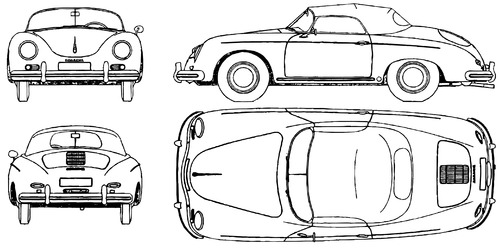 Porsche 356A Speedster (1958)