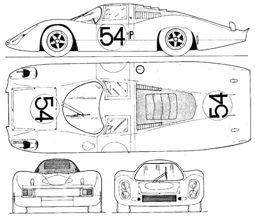 Porsche 907 LH Daytona (1968)