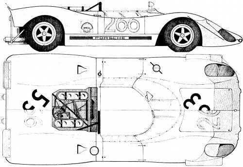 Porsche 908 Spyder Le Mans (1969)