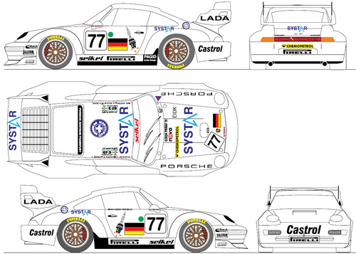 Porsche 911 GT2 Le Mans (1995)