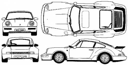 Porsche 911 Turbo (964) (1991)