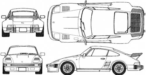 Porsche 911 Turbo Flatnose