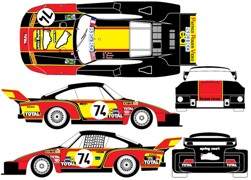 Porsche 911 Turbo RSR 934 Le Mans (1979)
