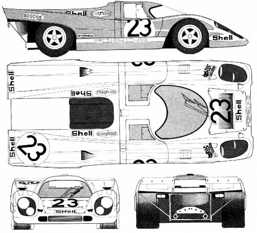 Porsche 917 Le-Mans (1970)