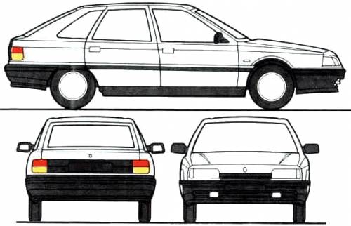 Renault 21 GTS 5-Door (1986)