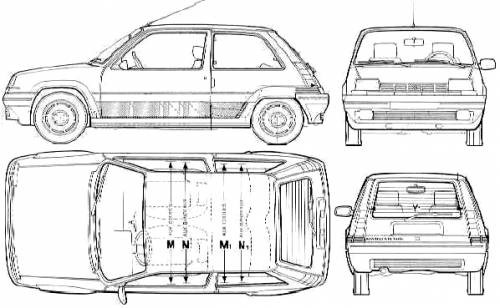 Renault 5 Supercinq Turbo