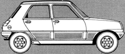 Renault 5 TL 5-Door (1981)