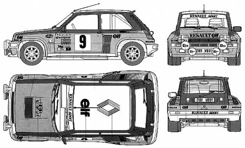 Renault 5 Turbo Rally