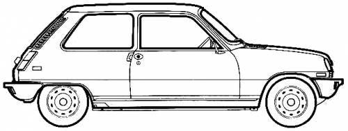 Renault 5TL 3-Door (1973)