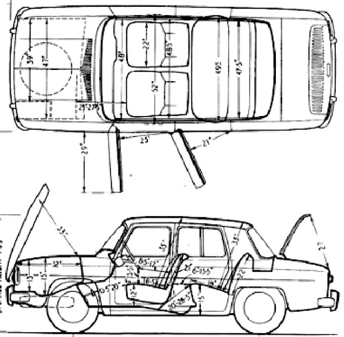 Renault 8 1100 (1964)