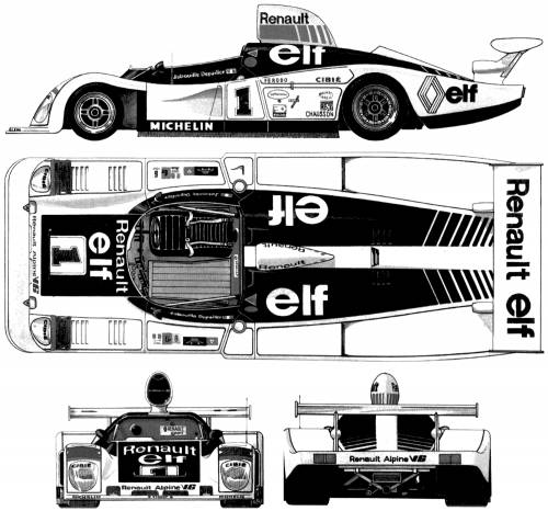 Renault Alpine A443 Le Mans (1978)
