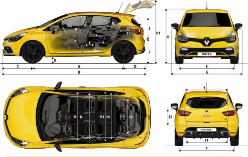 Renault clio 4 RS (2013)