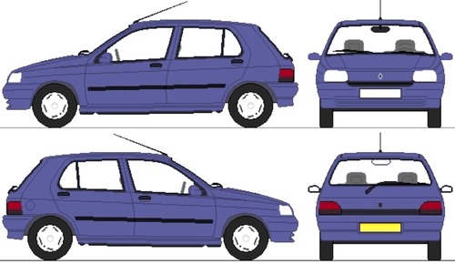 Renault Clio 5-Door (1995)