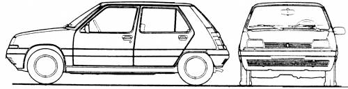 Renault Super 5 5-Door (1987)