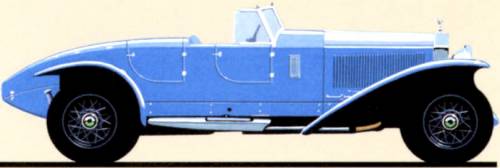 Rolls-Royce Phantom I Boattail Open Tourer (1928)