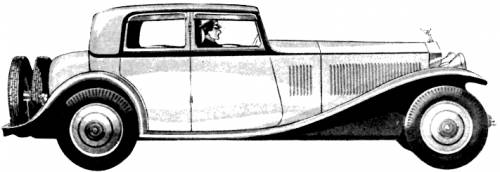Rolls-Royce Phantom II Continental Touring Saloon (1932)