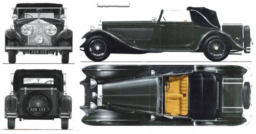 Rolls-Royce Phantom III Drophead Coupe (1933)