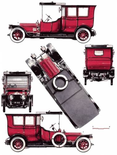 Rolls-Royce Silver Ghost Limousine (1911)