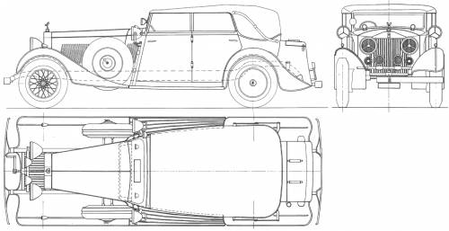 Rolls-Royce Torpedo Cabriolet Phantom II (1934)