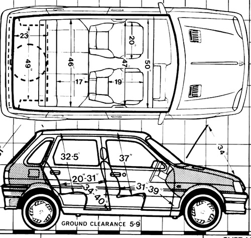 Rover Metro 1.4 SL (1990)