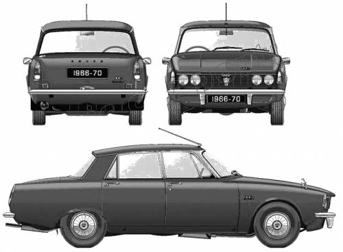 Rover P6 2000 TC (1967)