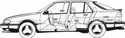 Saab 9000 mod.S (1995)