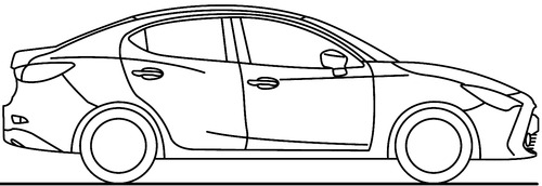 Scion iA (Mazda 2) (2016)