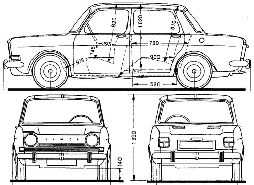 Simca 1000 (1968)