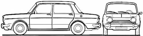 Simca 1000 LS (1968)