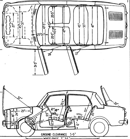 Simca 1000 Special (1963)