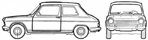 Simca 1100 3-Door LS (1973)