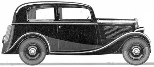 Simca 6 2-Door Berline Commerciale (1937)