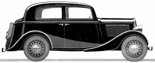 Simca 6 4-Door Berline (1937)