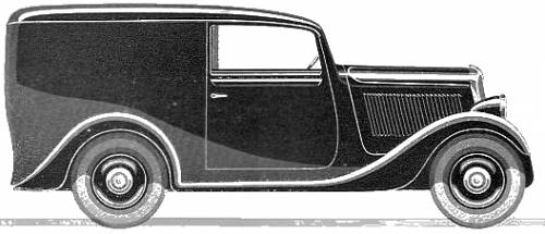 Simca 6 Fourgon (1937)