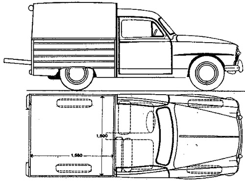 Simca Aronde P60 Intendante (1961)