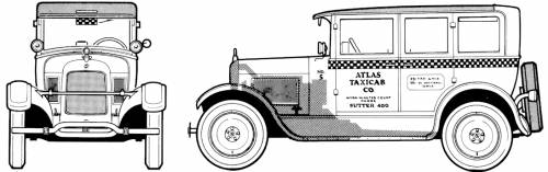 Studebaker ER Standard Six Taxi (1926)