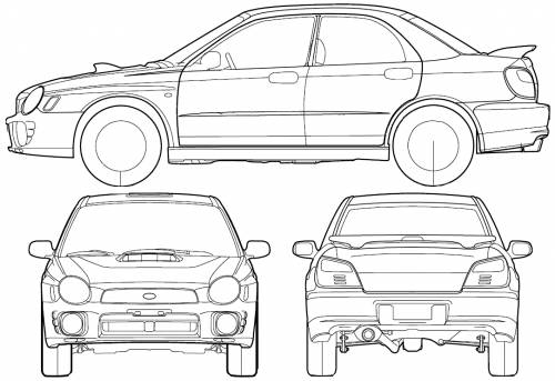 Subaru Impreza 4-Door (2000)