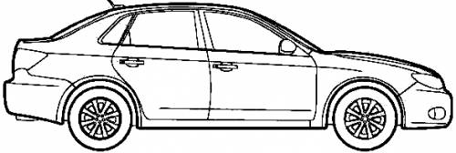 Subaru Impreza 4-Door (2008)