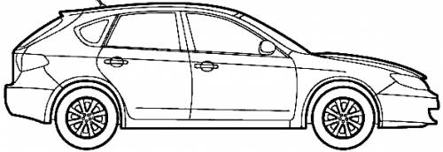 Subaru Impreza 5-Door (2008)