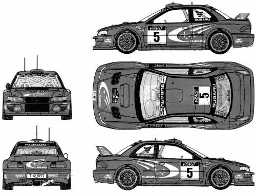 Subaru Impreza WRC Tour de Corse (1999)