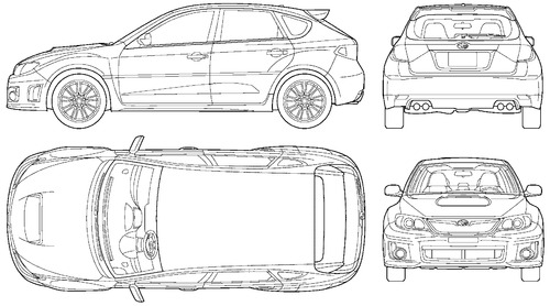 Subaru Impreza WRX STI 5-Door (2014)