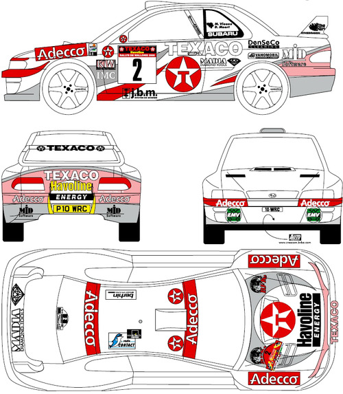 Subaru Impreza WRX WRC (2000)