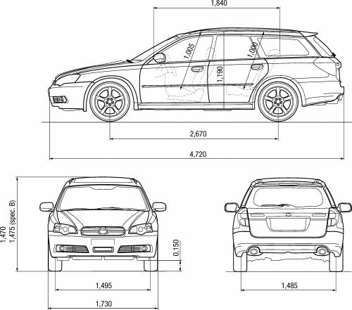 Subaru Legacy 5-Door