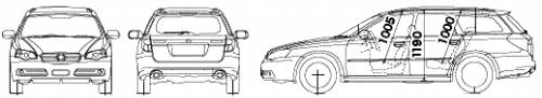 Subaru Legacy B4 (2005)