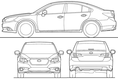 Subaru Legacy B4 (2014)