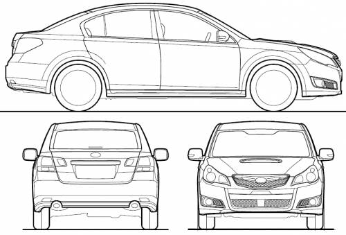 Subaru Legacy B4 S4 (2009)
