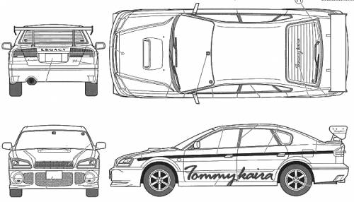 Subaru Legacy B4 Tommy Kaira