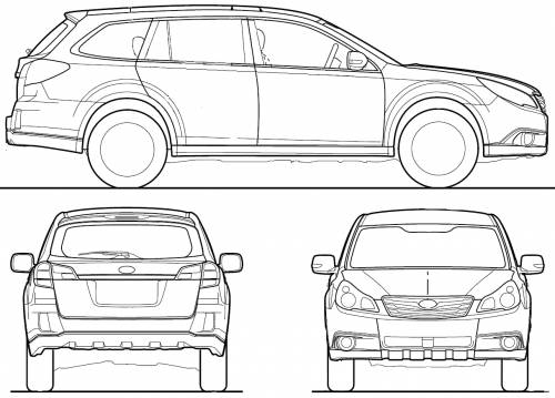 Subaru Legacy Outback (2010)